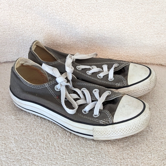Converse Shoes - Converse Gray Grey low top sneakers